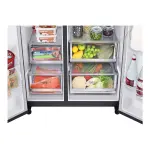 REFRIGERADORA LG SIDE BY SIDE DE 22.4P³ INSTAVIEW DOOR IN DOOR CRAFT ICE VS25XHWCB